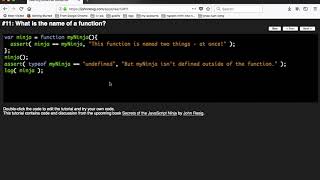 JavaScript Fundamentals - Named Function 01