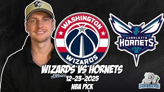 Washington Wizards vs Charlotte Hornets 12/23/25 NBA Free Picks & Prediction | NBA Betting Tips