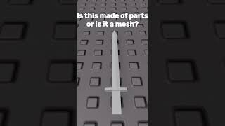 Parts or Mesh part 1 #roblox