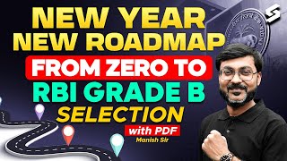 New Year New Roadmap For RBI Grade B 2026 | RBI Grade B Preparation Strategy 2026 by Manish Sir
