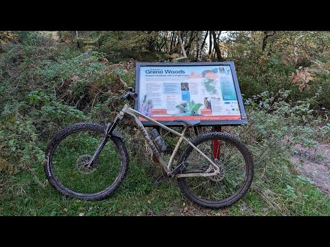 Riding Steel City at Grenoside Woods