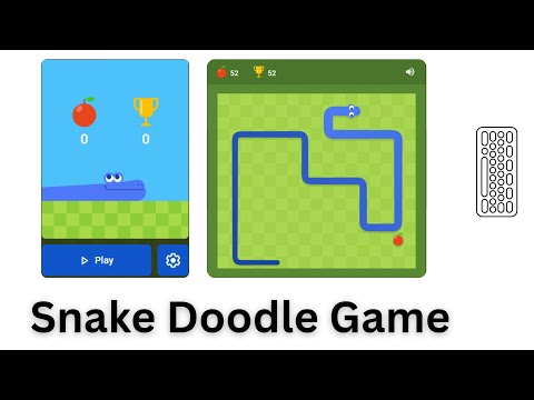 Snake Doodle Game  (🌐 Online | ⌨️ Keyboard) - Link in Description!!!