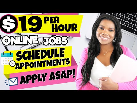 $19/hr Home Job Alert! Be an Appointment Scheduling Assistant & Work in Comfort!