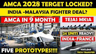 Indian Defence News:One AMCA in 9 month,24 Tejas Mk1A ready by March,FRANCE PUMP-JET SECRET Exposed!
