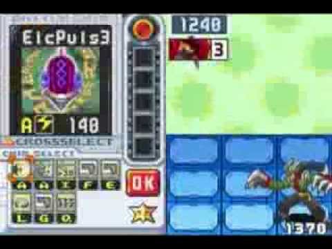 Megaman Battle Network 6 CyBeast Gregar--VS SlashMan.EXE