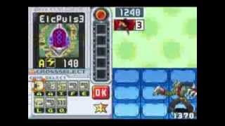 Megaman Battle Network 6 CyBeast Gregar--VS SlashMan.EXE