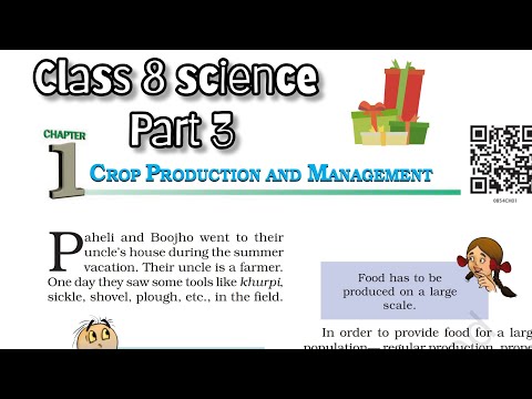 Class 8 science ch 1 (Crop production & management) |Part 3|Hindi & easy explanation|Fluent learning