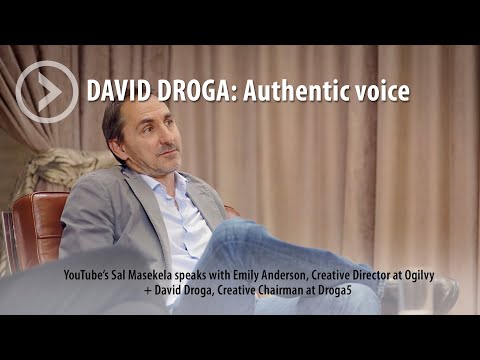 DAVID DROGA: Authentic voice