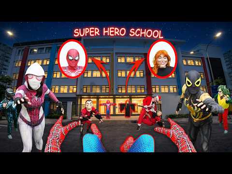 Epic Battle! 3 Spider-Man Bros vs Joker with the Help of Smiling Woman