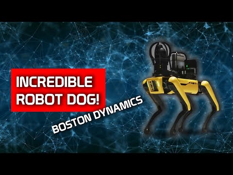 Incredible Robot Dog 'Spot' from Boston Dynamics!