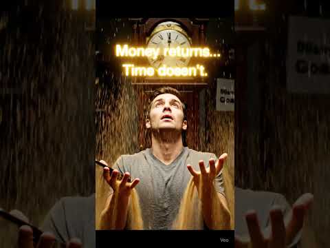 The Cost of Ignoring Time ⏳ | Money Comes Back, Time Doesn’t #FinanceFix #TimeIsMoney #WealthMindset