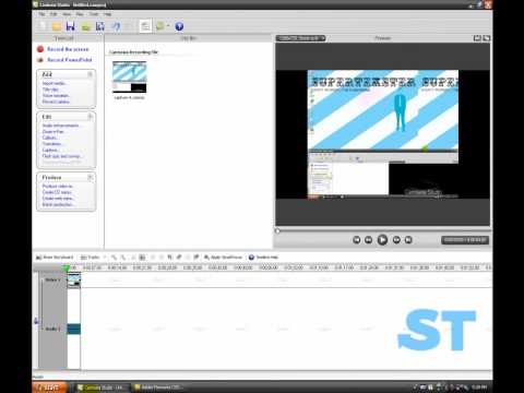 How To: Make Your Own Watermark or Logo at the Bottom of Your Camtasia Studio Screen Recording