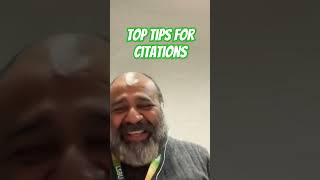 Research Top Tips: Use Google scholar to sort citations #podcast #nurse #research #toptips #writing