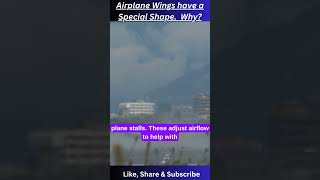 The Science Behind Airplane Wing Shape & Aerodynamics #aerodynamics #mechanicalengineering #science