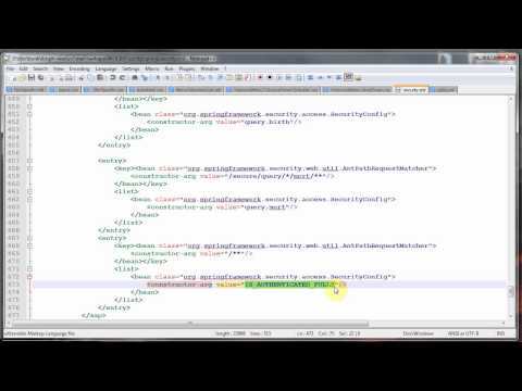 security metadata source