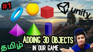 #1 Adding 3d Objects in Our Game and More || Unity Tutorials || #CodingAnna