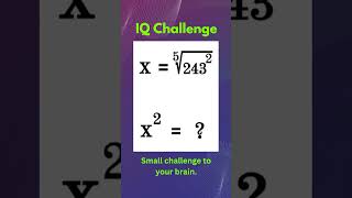 Genius Math Challenge | #math #mathchallenge #trickymaths #viralmaths #iqtest