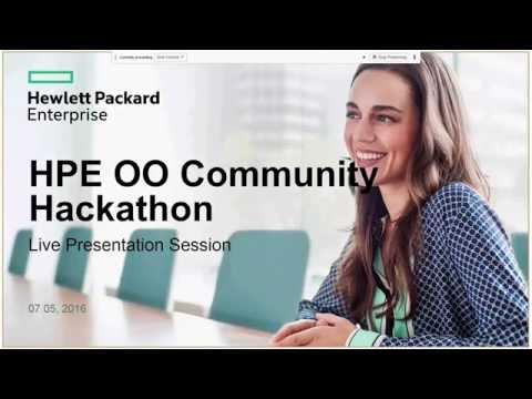 OO Community Hackathon 2016 Intro