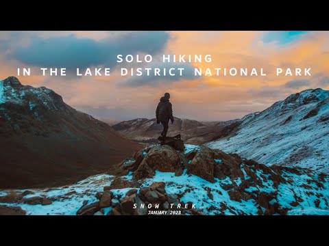 Snow Trek | Solo hiking in The Lake District National Park