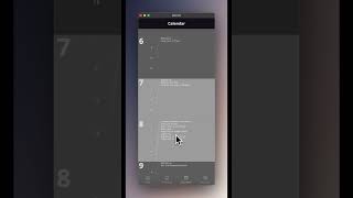 Prototyping a new app for weekly planning. made with #flutter