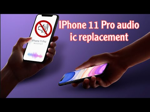 iPhone 11 Pro audio ic replacement