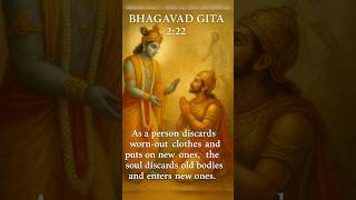 “Gita Wisdom ,One Verse at a Time” Gita 2:22 #hinduscripture #gita #thebhagavadgita #quotes #krishna
