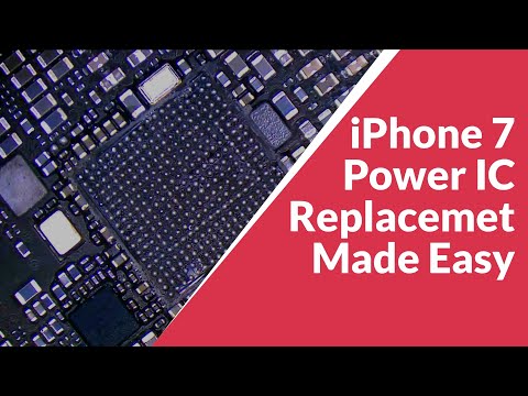How to Replace iPhone 7 Power IC - iPhone 7 Power IC Repair - STEP BY STEP