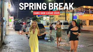 CABO SAN LUCAS 🌴 Spring Break 2025 🪩 Nightlife at Squid Roe & Mandala 🇲🇽