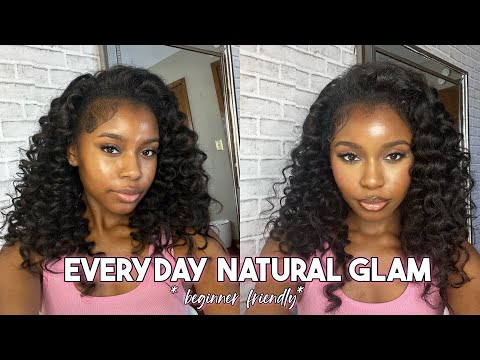 MY EVERYDAY NATURAL GLAM! | *step by step* easy, beginner friendly, soft look