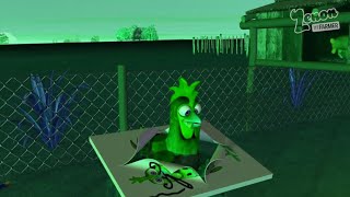 Rooster hit by a portrait//Bounce effects Gamavision Csupo