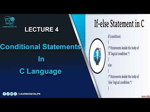 Conditional statements in C language | C programming for Beginners | C language | Practical Examples