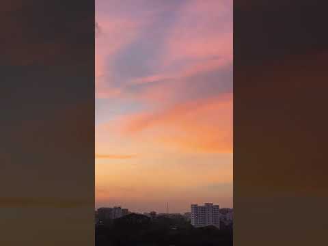 Dhaka city Sunset