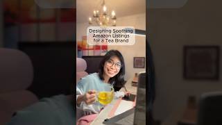Designing Amazon listings for a tea brand! 🫖 #amazonlistings #imagedesigns #graphicdesigner #amazon