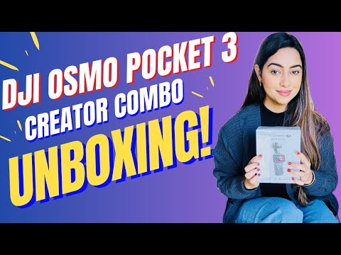 Unboxing DJI Osmo Pocket 3 Creator Combo 📷 | Best Vlogging Camera 2025? #osmopocket3 #uk #vlogging 
