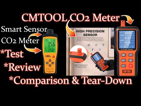 Test, Review, Comparison & Tear-Down of the CMTOOL Co2 Meter - Is It Real Or Is It Fake?