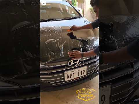 Elantra Paint Protection Film (PPF) 📞 0310 4408322 #car #expressdetailing #ppf  #paintprotectionfilm