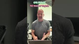 CFB FRIDAY 🏈🏈NC State @ Virginia #expertbestbets #cfbpredictions #cfbpicks #CFB #gamblingtwitter