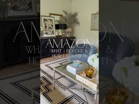 Amazon decor I styled in my home! #amazonhome #amazonfinds #homedecor