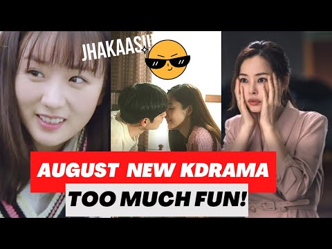 August New Romantic Kdrama List | Netflix New Kdrama In Hindi dubbed | Mxplayer New kdrama