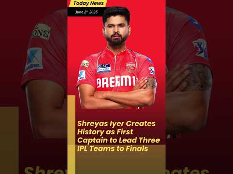 "Shreyas Iyer: The Captain Who Conquered Three IPL Frontiers!"@Master.g-y3j
