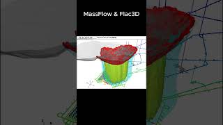 MassFlow v9 & FLAC3D #massflow #flac3d #itascasfotware #geotechnicalengineering