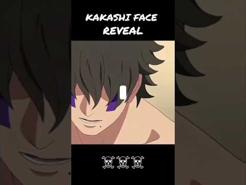 Kakashi face reveal😮😱😱#naruto #rich #kakashi #shorts #face