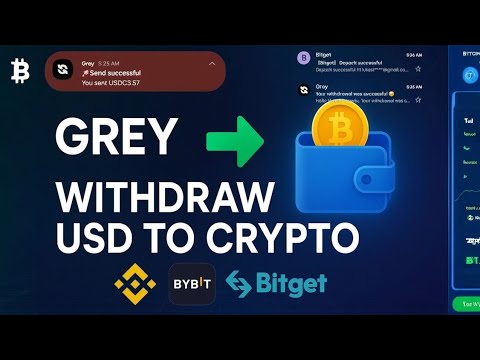 How to Withdraw USD From Your Grey Account to Your Crypto Wallet # greyco #usd