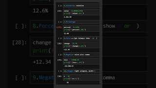 2.20 Numeric Formatting Examples with f Strings
