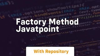 factory method javatpoint