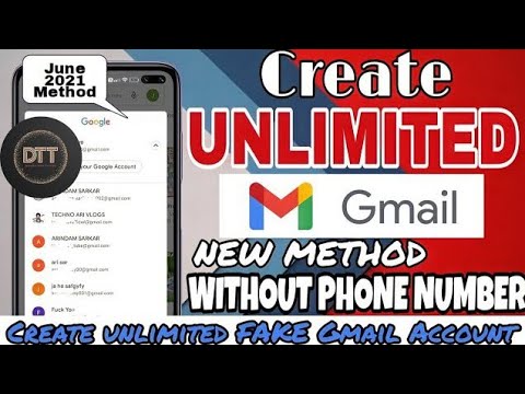 How To Create Unlimited Gmail Account Without Mobile Number In Telugu || Dinesh Tech Telugu
