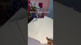 Trying Watercolour art paper #artist #artistictools #artscraft #paintingidea