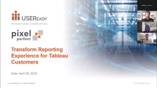 Pixel Perfect – Transform Reporting Experience for Tableau Users