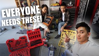 Top 5 Garage Essentials EVERYONE Needs | Vlogmas Ep. 4