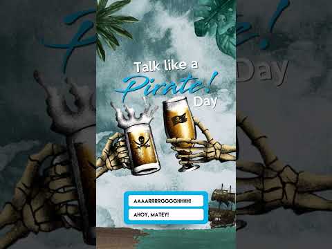 🏴☠️🤠 Avast, it be that time of year again - Talk Like a Pirate Day! 🗓️